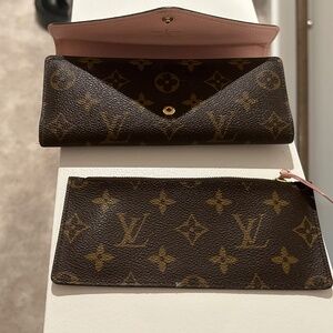 Louis Vuitton Emelie Wallet Rose Ballerine